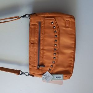 Lug shoulder bag